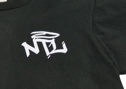 Black "Money Rose" Short Sleeve Tee